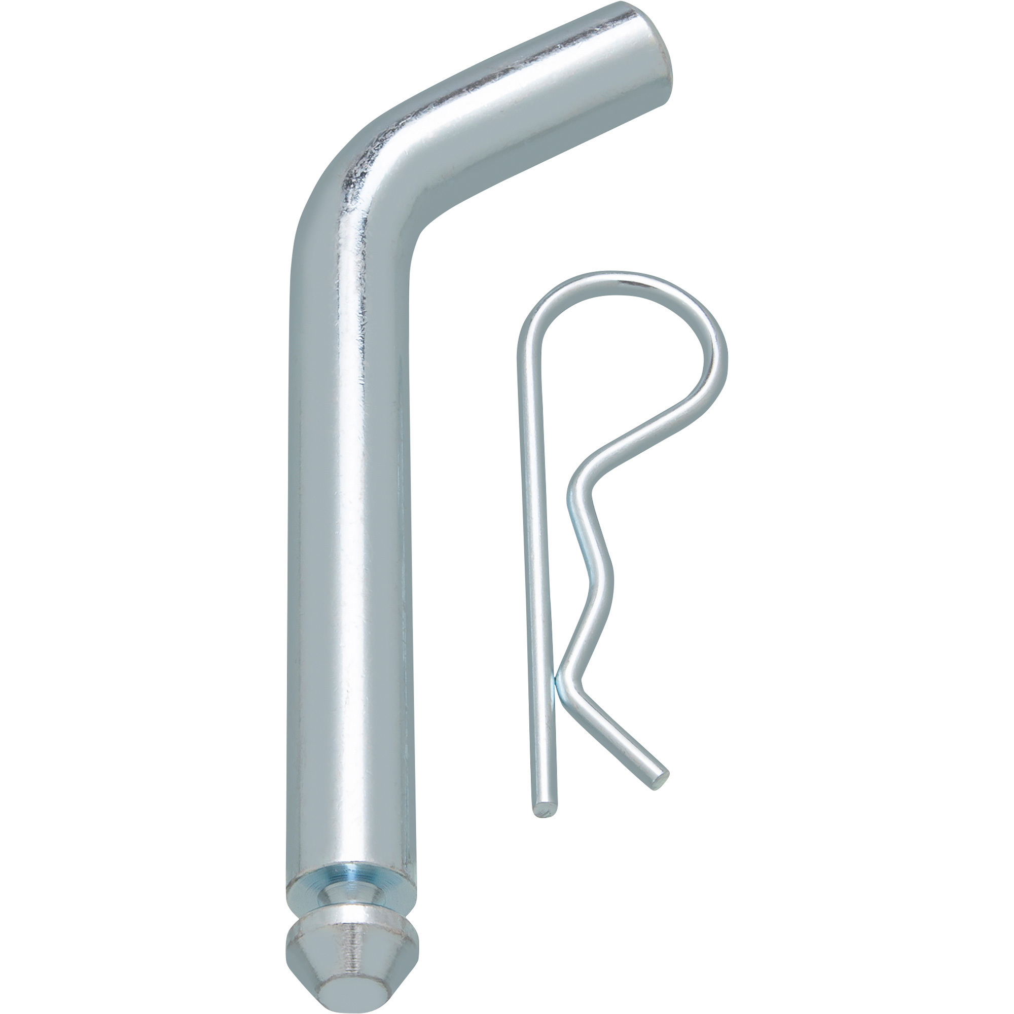 Ultra-Tow 5/8in. Bent Hitch Pin with Clip, Fits 2in.–2-1/2in. Receivers, 1500-Lb. Breaking Strength
